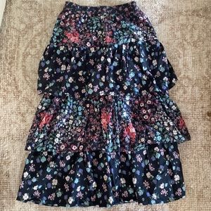 Loveshack fancy midi skirt